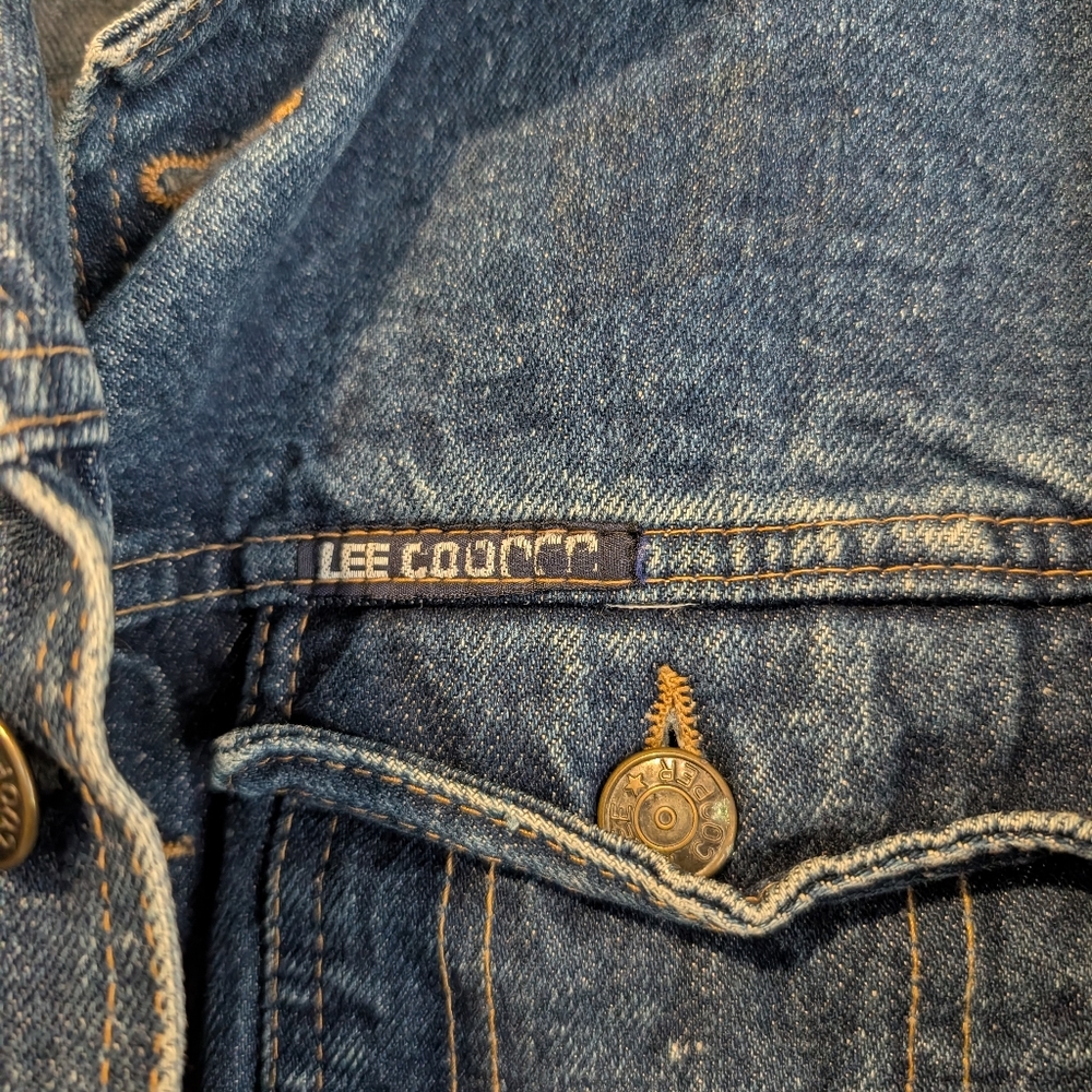 Vintage Lee‎ Cooper Blue Denim Jacket - Picture 3 of 7